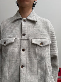 JieDa Wool Rib Jacket