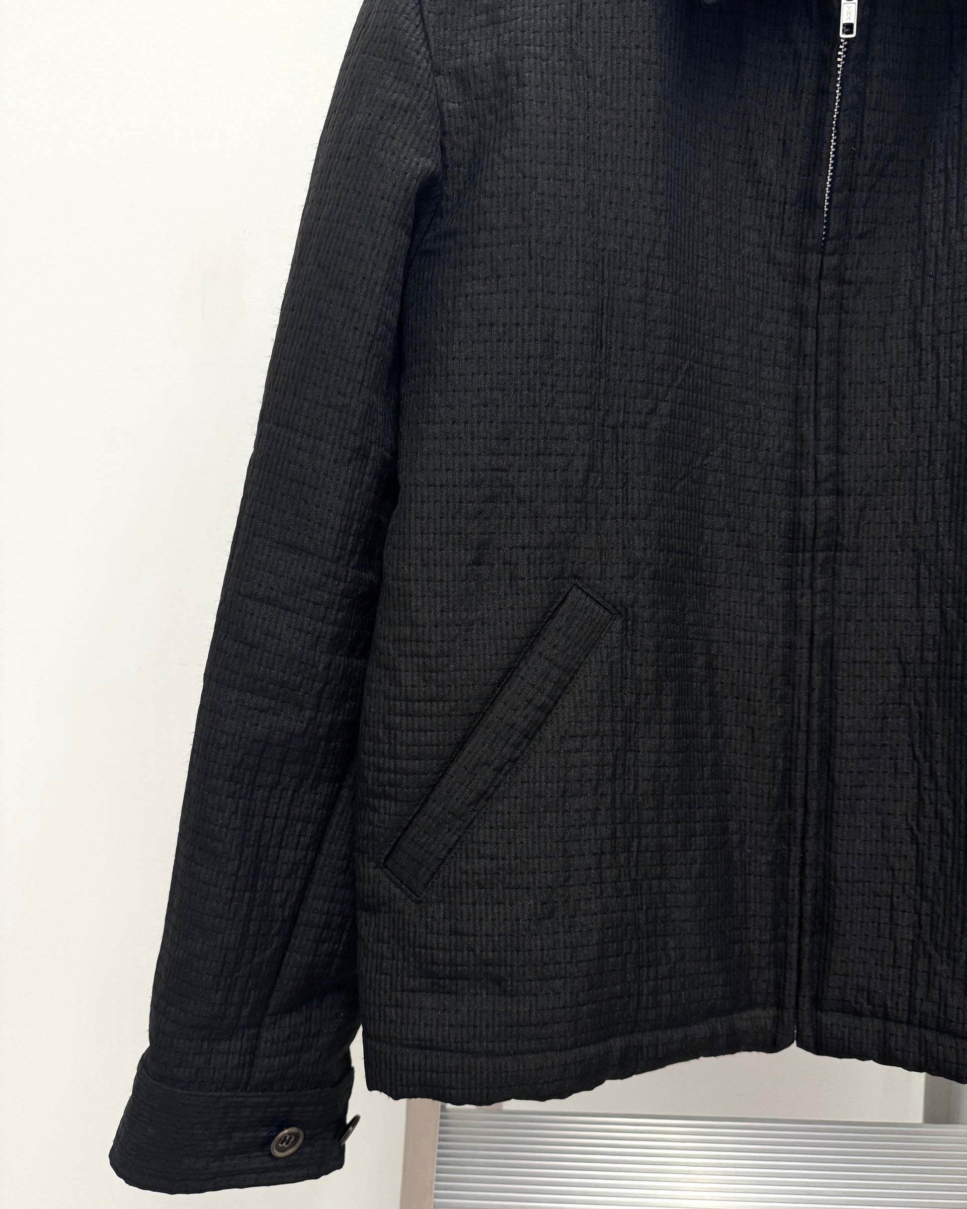 Comme des Garçons Homme AD2002 Textured Crinkle Blouson
