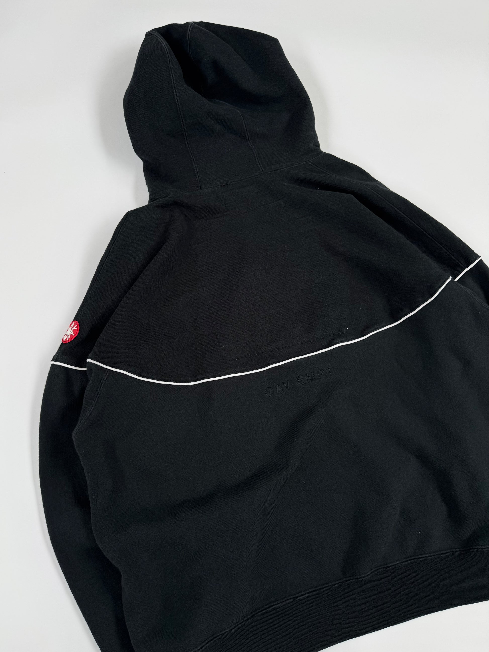 Cav Empt White Line Heavy Hoodie