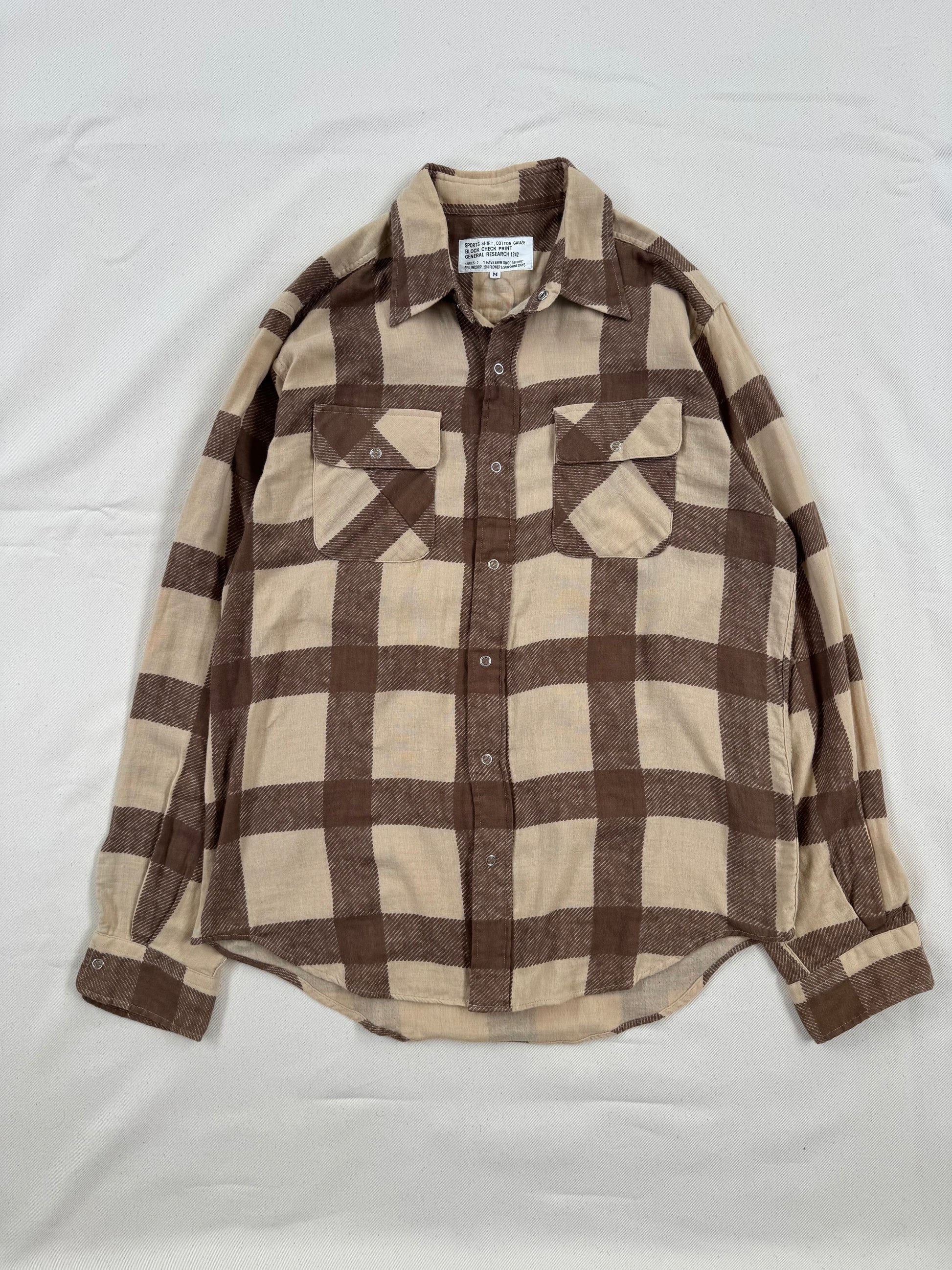 General Research 2003 Plaid Flannel