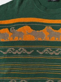Undercover SS97 “Elephant” Intarsia Knit