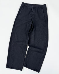 Amomento Garment Dyed Curved Seam Denim