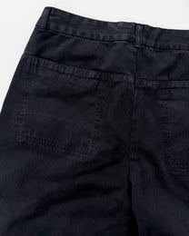 Amomento Garment Dyed Curved Seam Denim