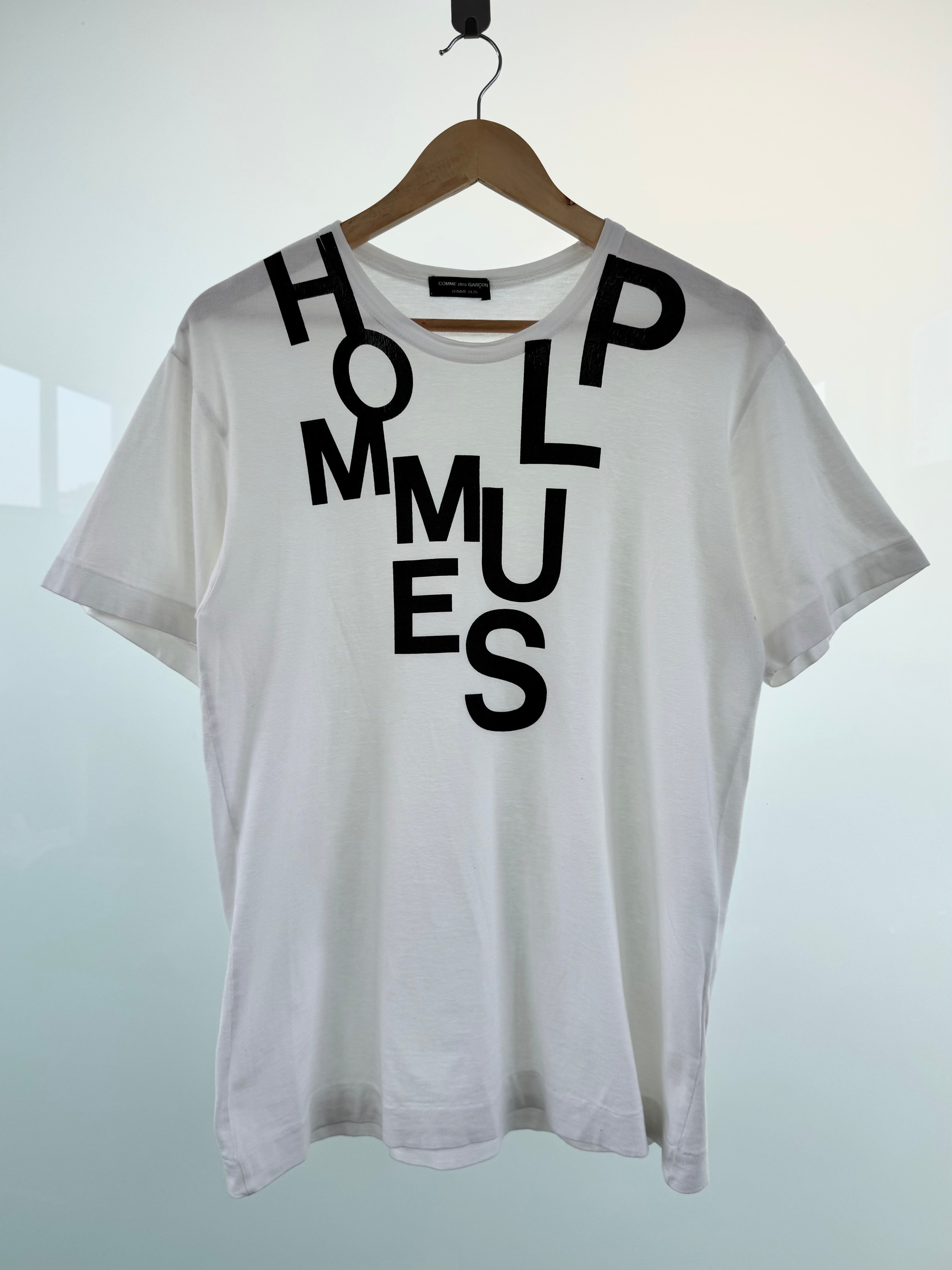 Comme des Garcons Homme Red Hand Ringer T-shirt – SĀN ARCHIVE GOODS