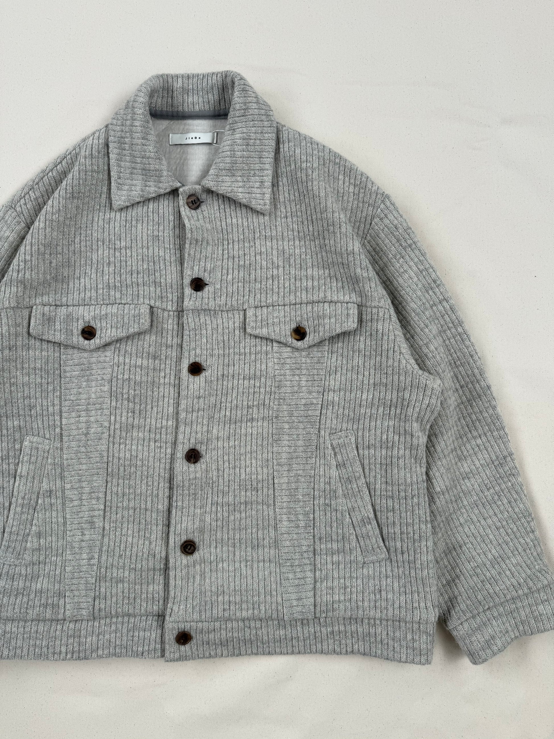 JieDa Wool Rib Jacket