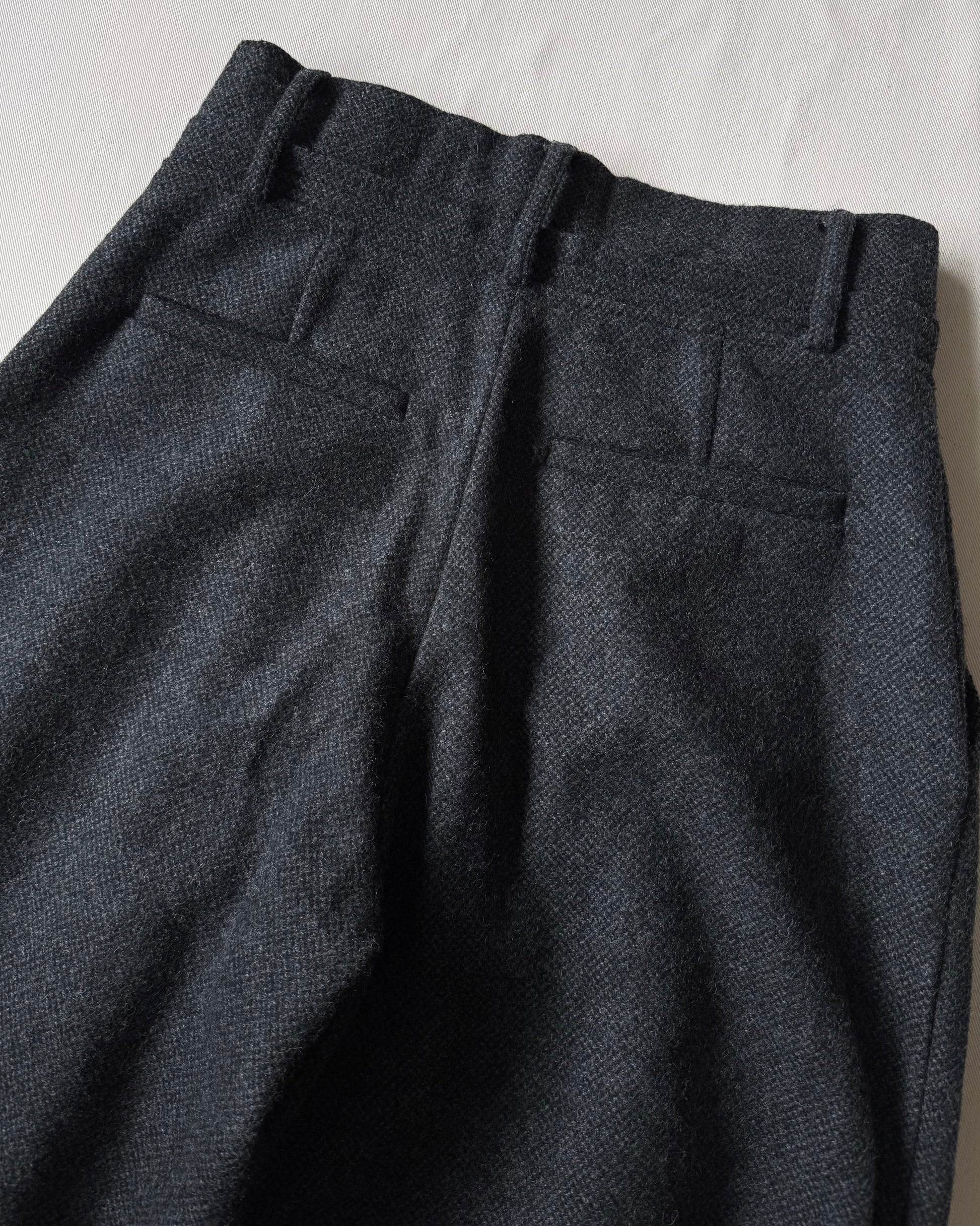 JCaesar Studio Pleated Wool Trousers