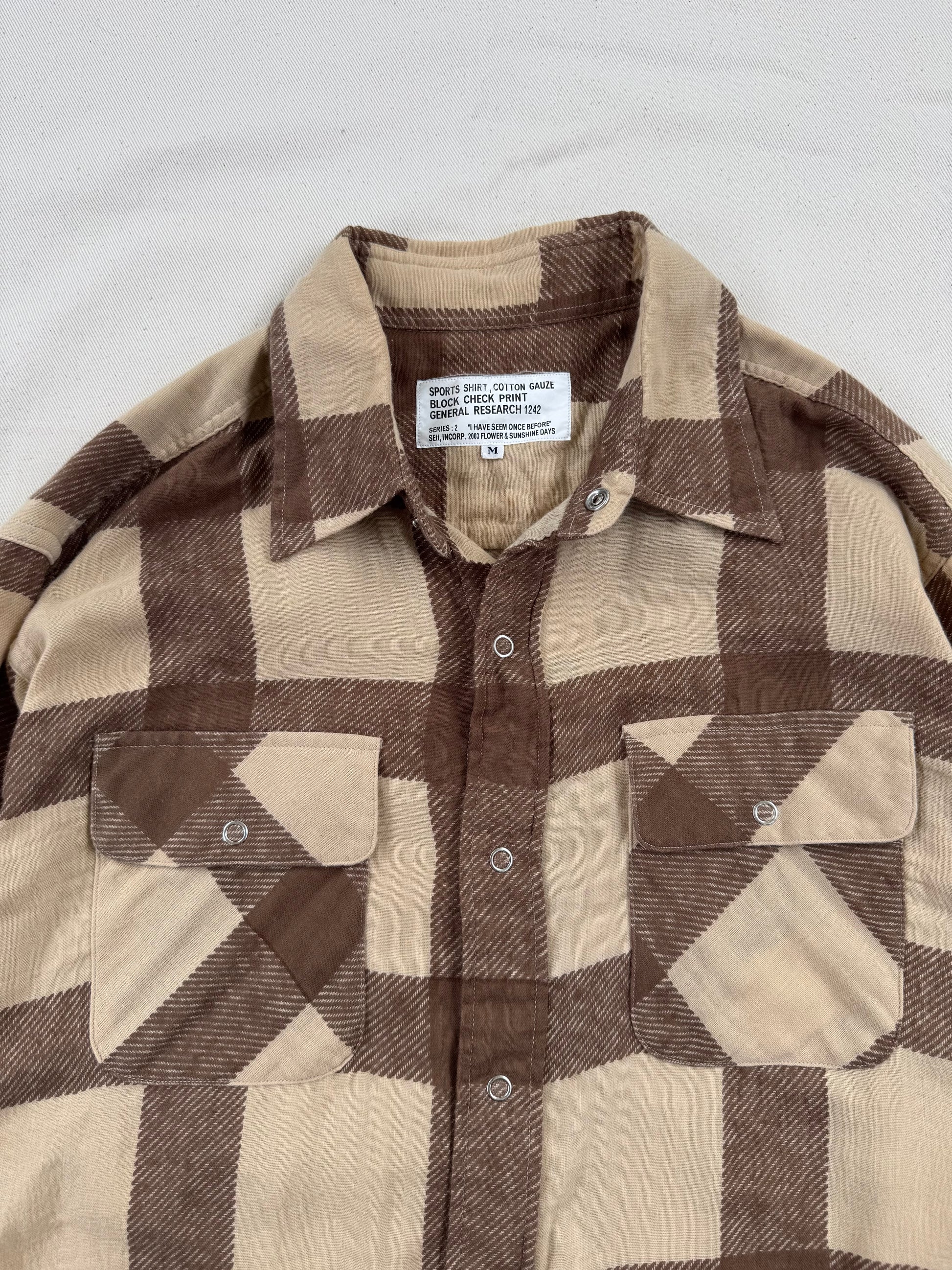General Research 2003 Plaid Flannel