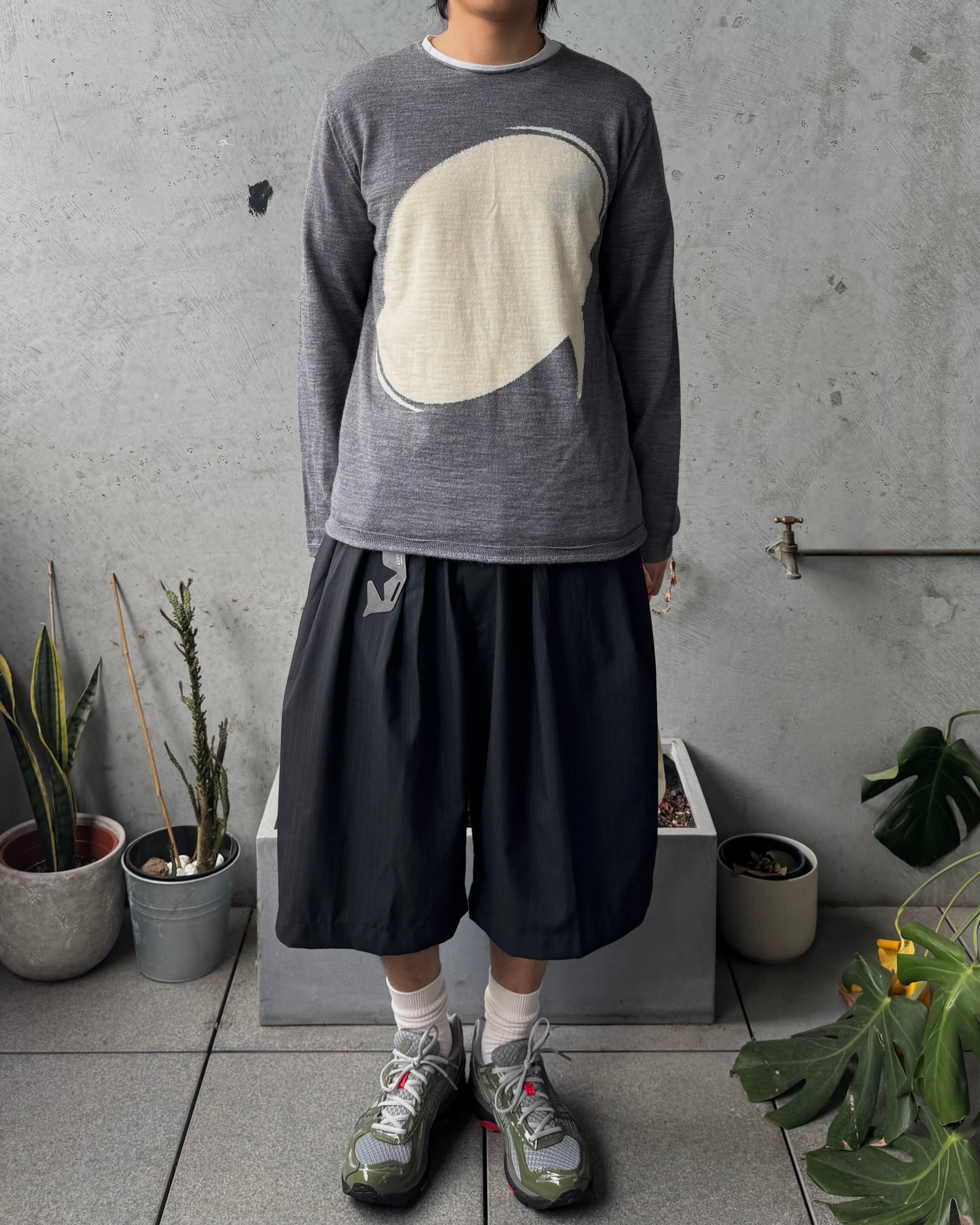 CDG SHIRT "Speech Bubble" Motif Pullover