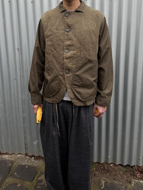Kapital Ringoman Linen Chino Cloth x Garbadine Coverall Jacket