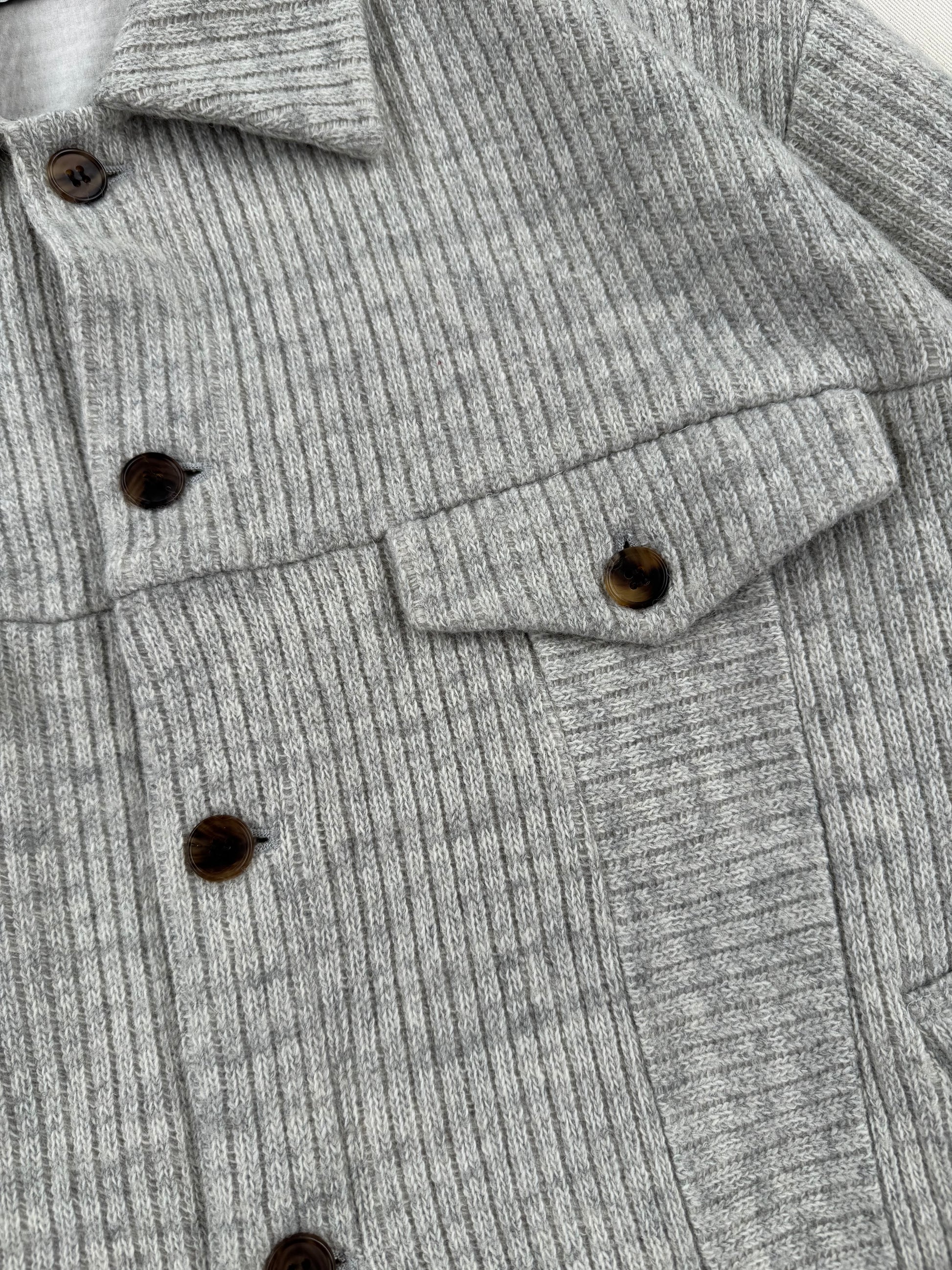 JieDa Wool Rib Jacket