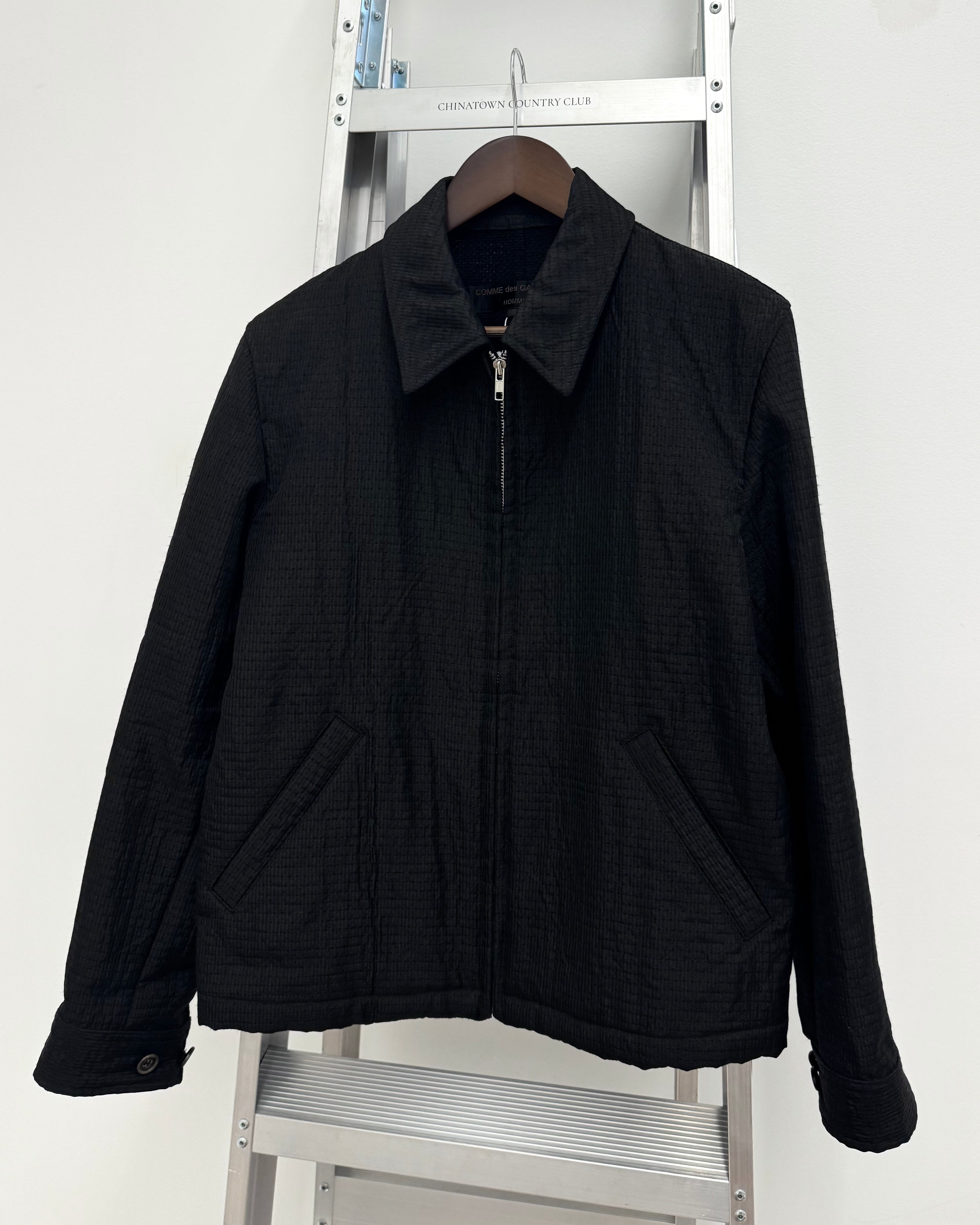 Comme des Garçons Homme AD2002 Textured Crinkle Blouson – SĀN