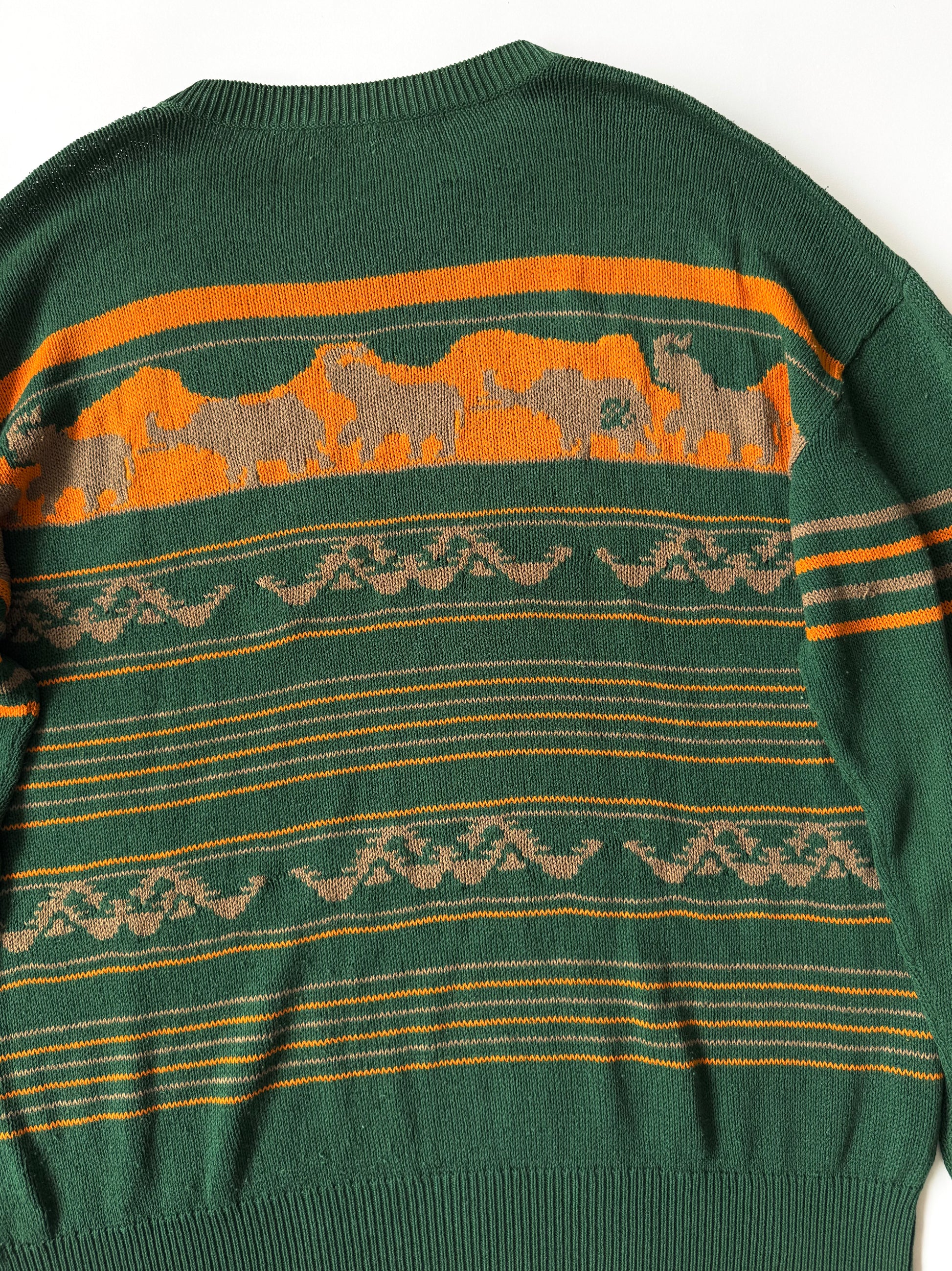 Undercover SS97 “Elephant” Intarsia Knit