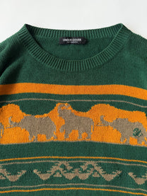 Undercover SS97 “Elephant” Intarsia Knit