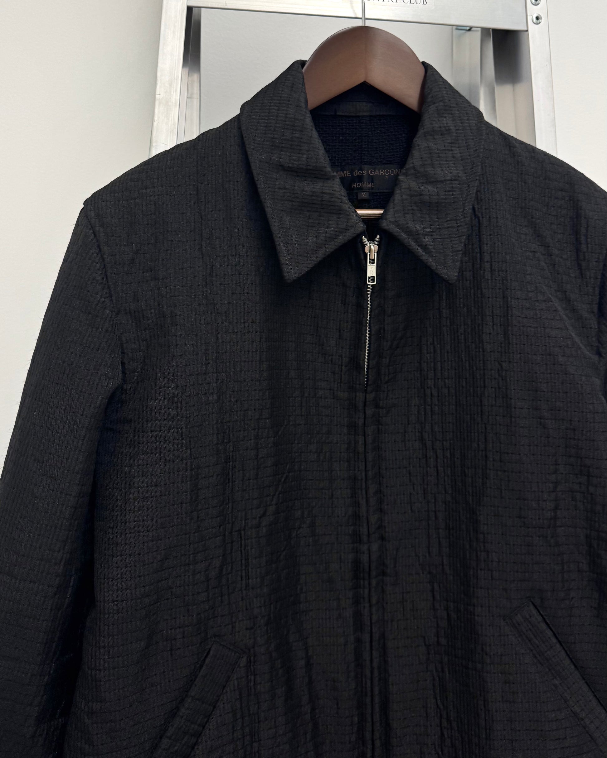 Comme des Garçons Homme AD2002 Textured Crinkle Blouson