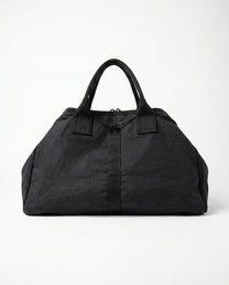 Comme des Garcons Logo Cotton Canvas Travel Duffle Bag 1990's