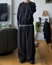 JCaesar Studio Pleated Wool Trousers
