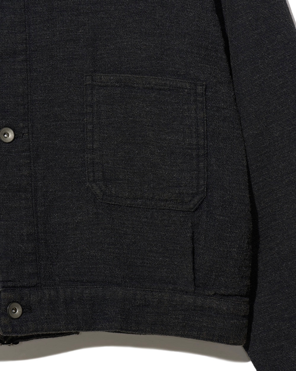 Partimento Vintage Slub Trucker Jacket