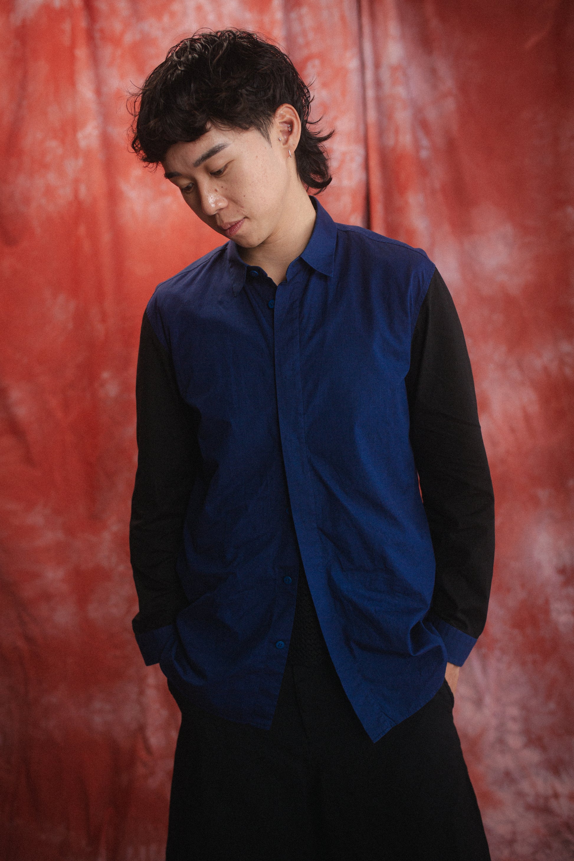Issey Miyake Flames Rose Shirt