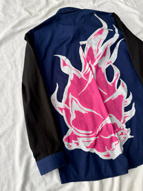 Issey Miyake Flames Rose Shirt