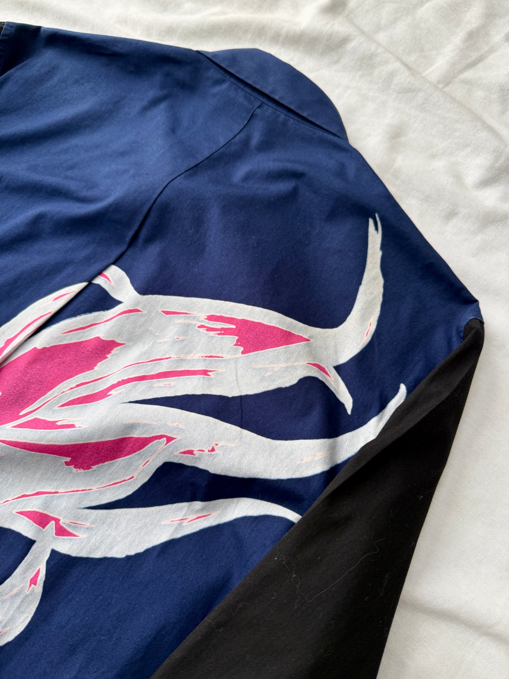Issey Miyake Flames Rose Shirt
