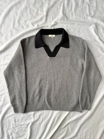 mfpen Contrast Knitted Polo