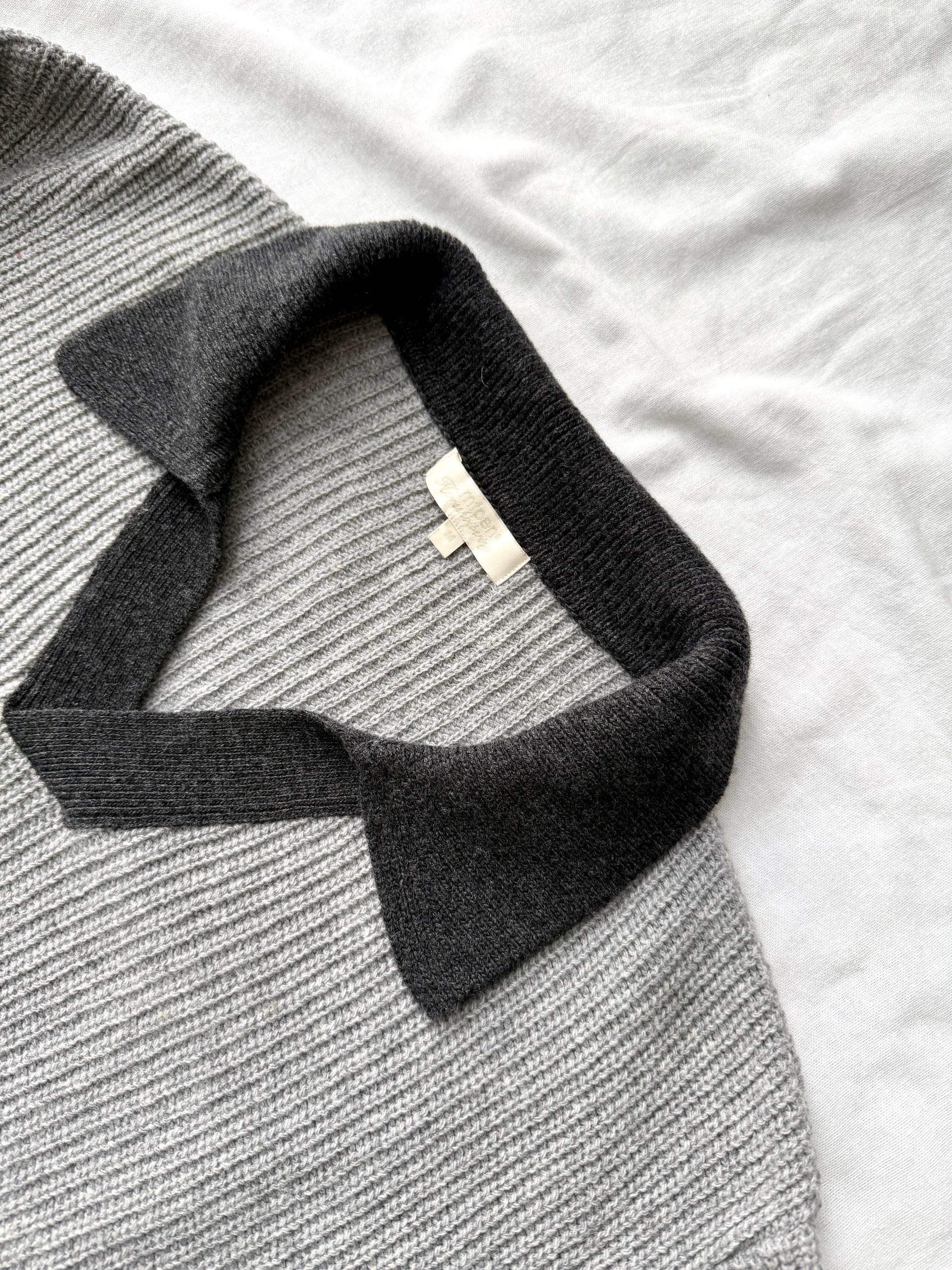 mfpen Contrast Knitted Polo