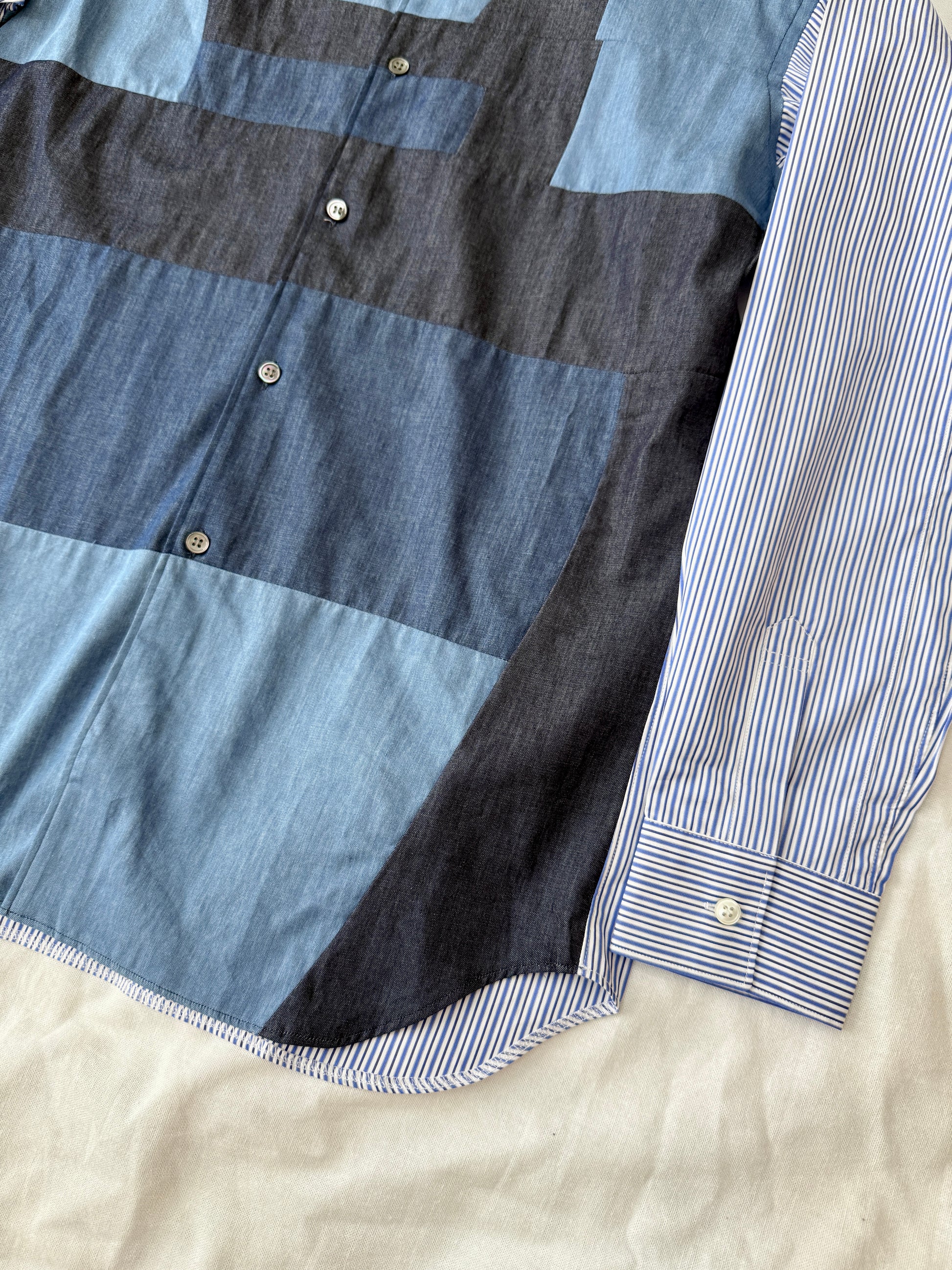 Comme des Garçons SHIRT Cut-and-sew Brutalist Shirt