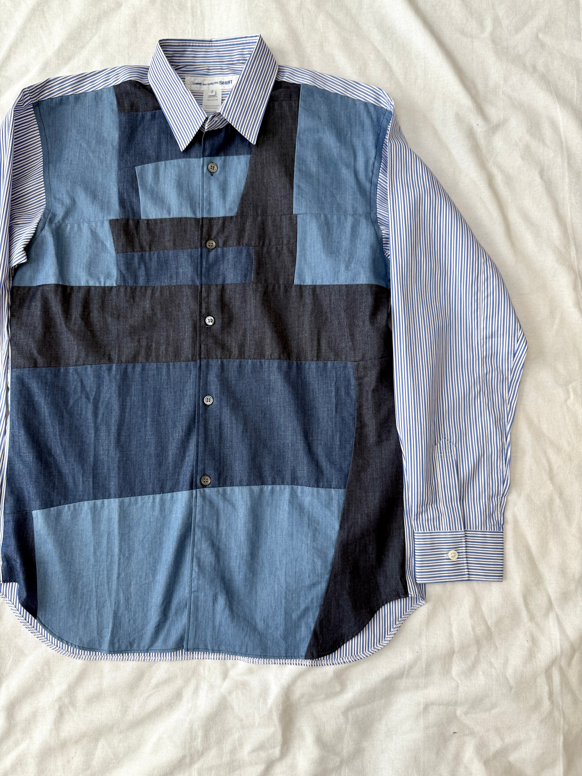 Comme des Garçons SHIRT Cut-and-sew Brutalist Shirt