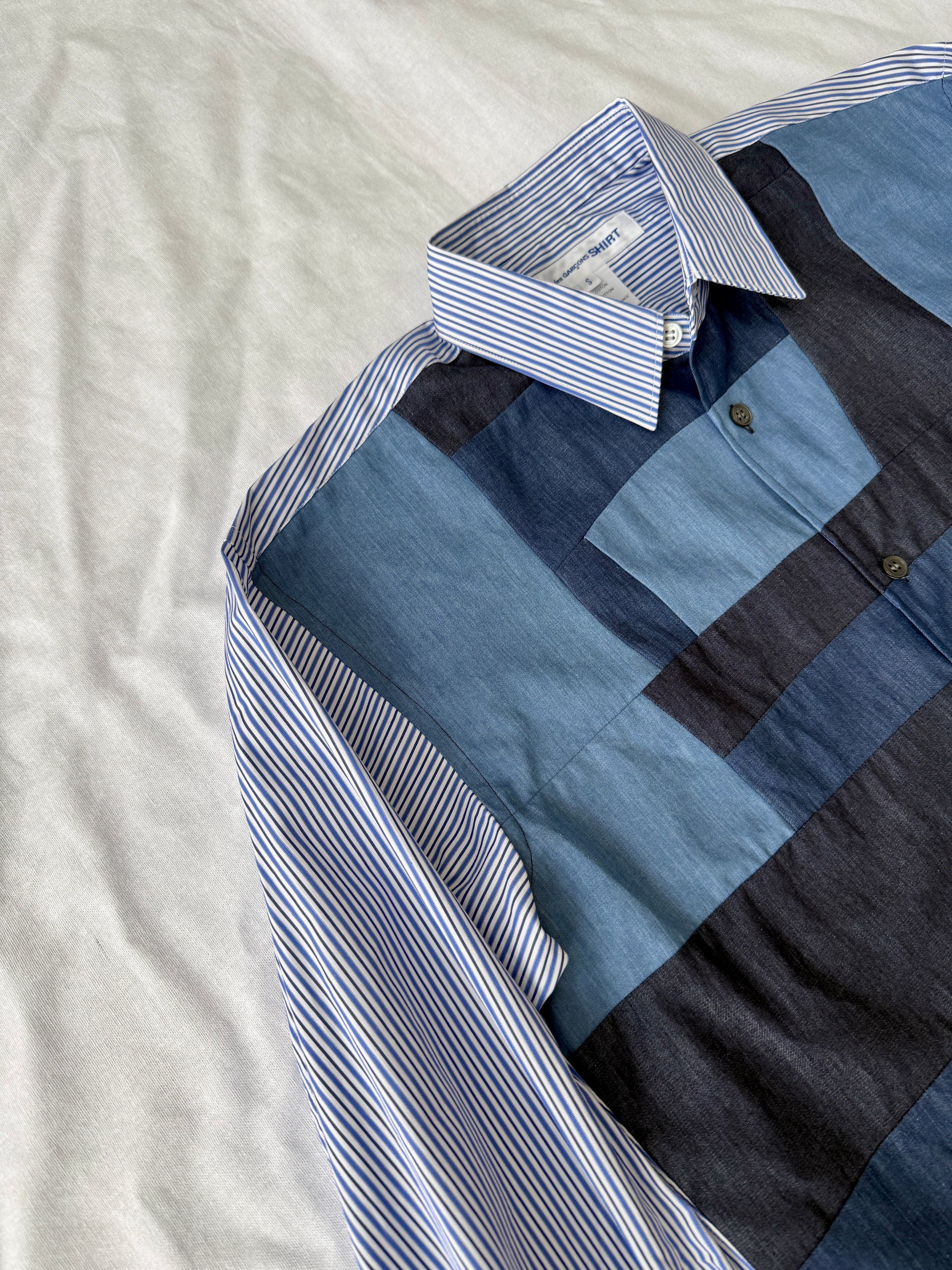 Comme des Garçons SHIRT Cut-and-sew Brutalist Shirt