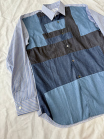Comme des Garçons SHIRT Cut-and-sew Brutalist Shirt