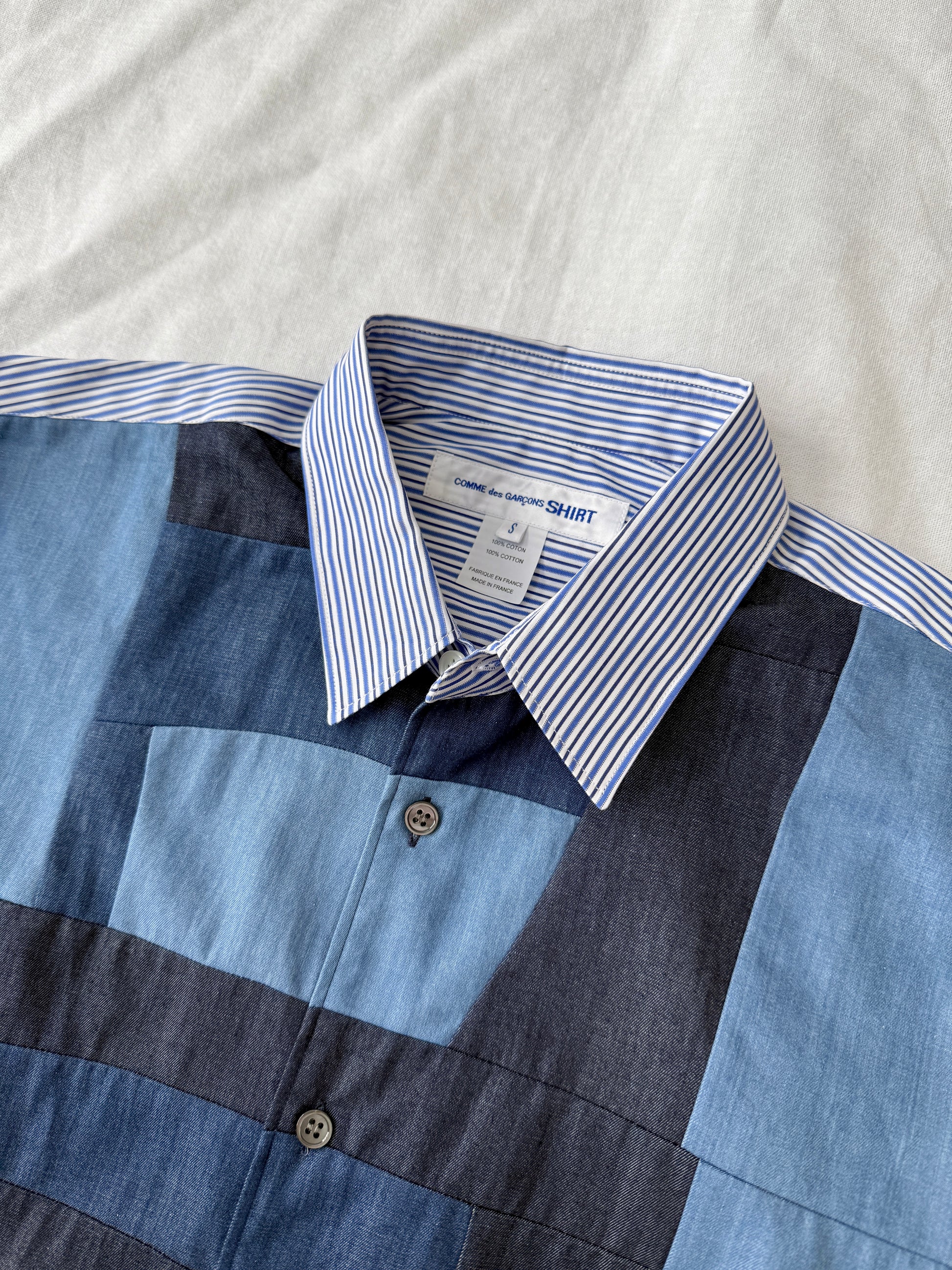 Comme des Garçons SHIRT Cut-and-sew Brutalist Shirt