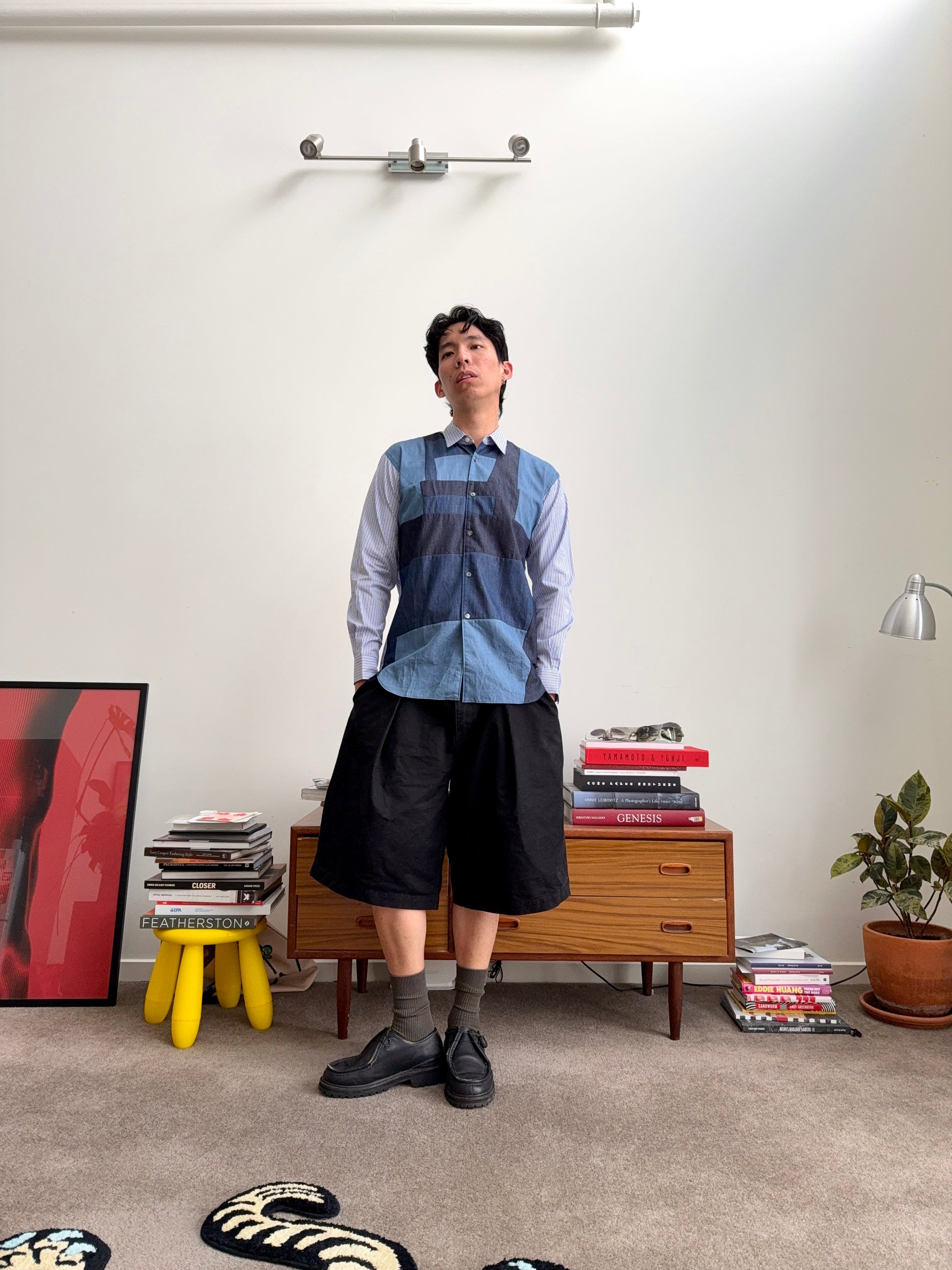 Comme des Garçons SHIRT Cut-and-sew Brutalist Shirt