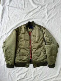 Meanswhile Loop Zip MA-1 Jacket