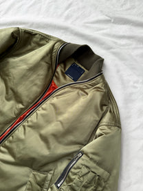 Meanswhile Loop Zip MA-1 Jacket