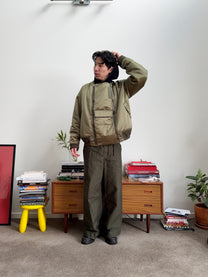Meanswhile Loop Zip MA-1 Jacket