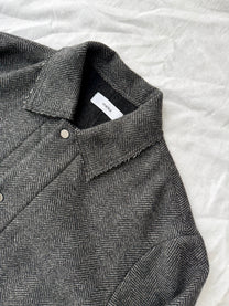 Marka Herringbone Wool Chore Coat