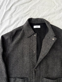 Marka Herringbone Wool Chore Coat