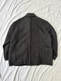 Marka Herringbone Wool Chore Coat
