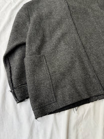 Marka Herringbone Wool Chore Coat