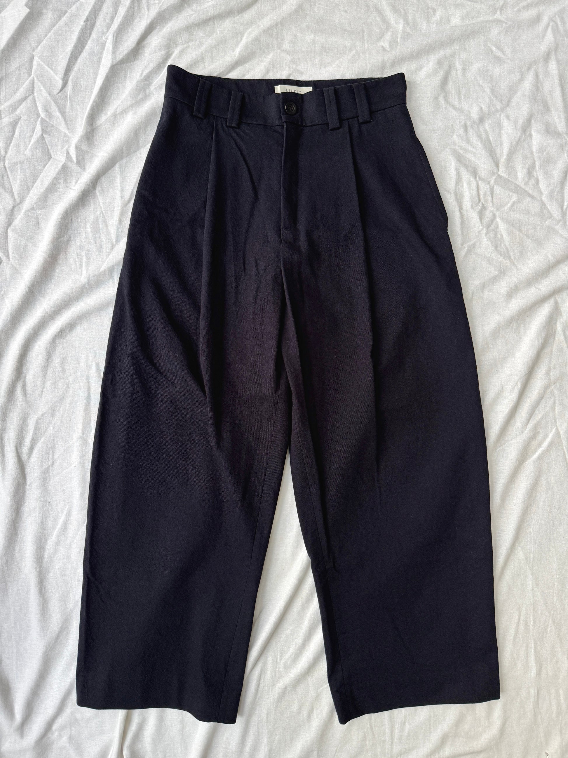 Studio Nicholson Bushel Wool Twill Pants