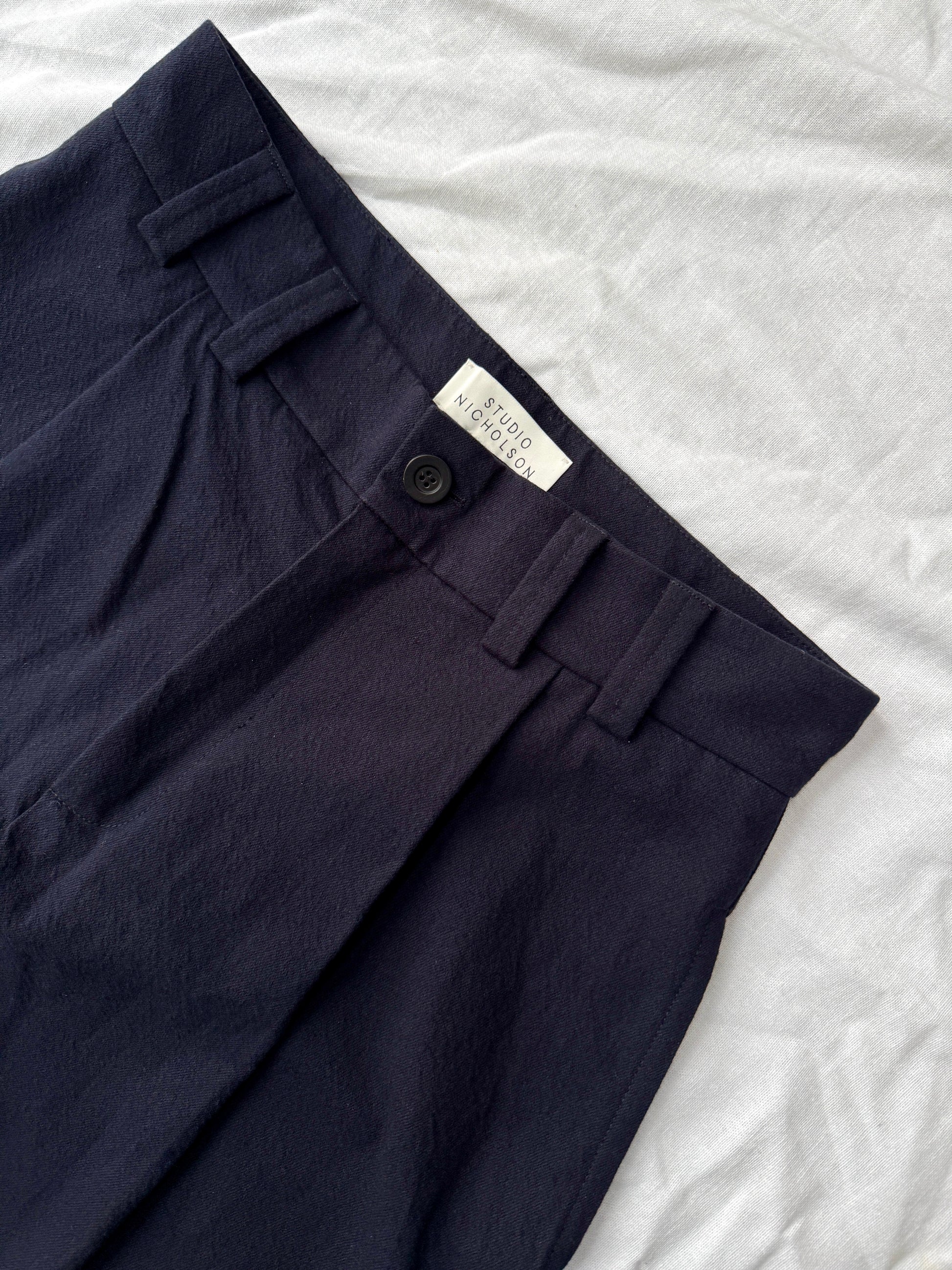 Studio Nicholson Bushel Wool Twill Pants