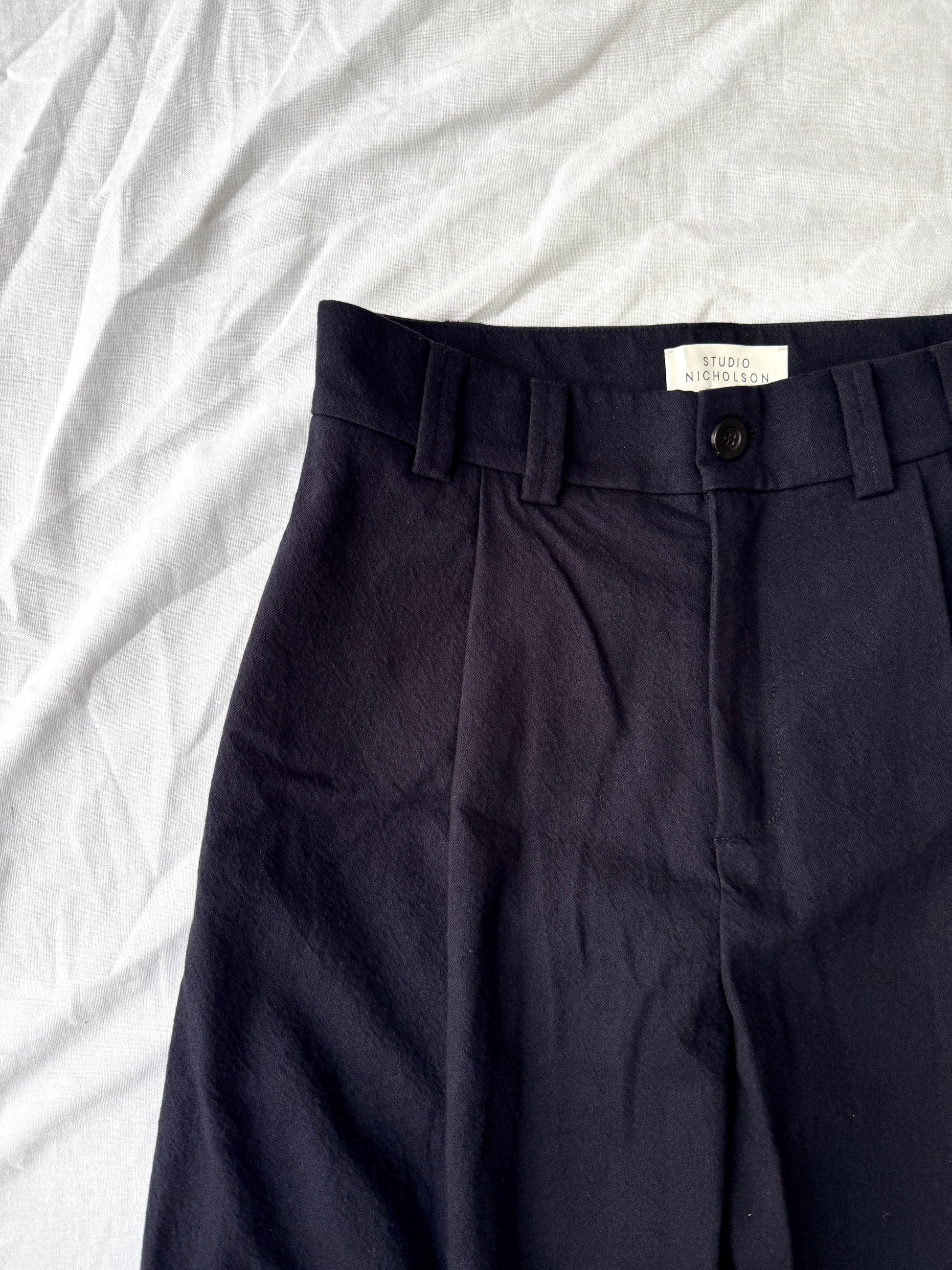 Studio Nicholson Bushel Wool Twill Pants