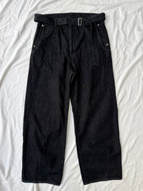 Public Tokyo Shiota Belted 12.5oz Denim Pants