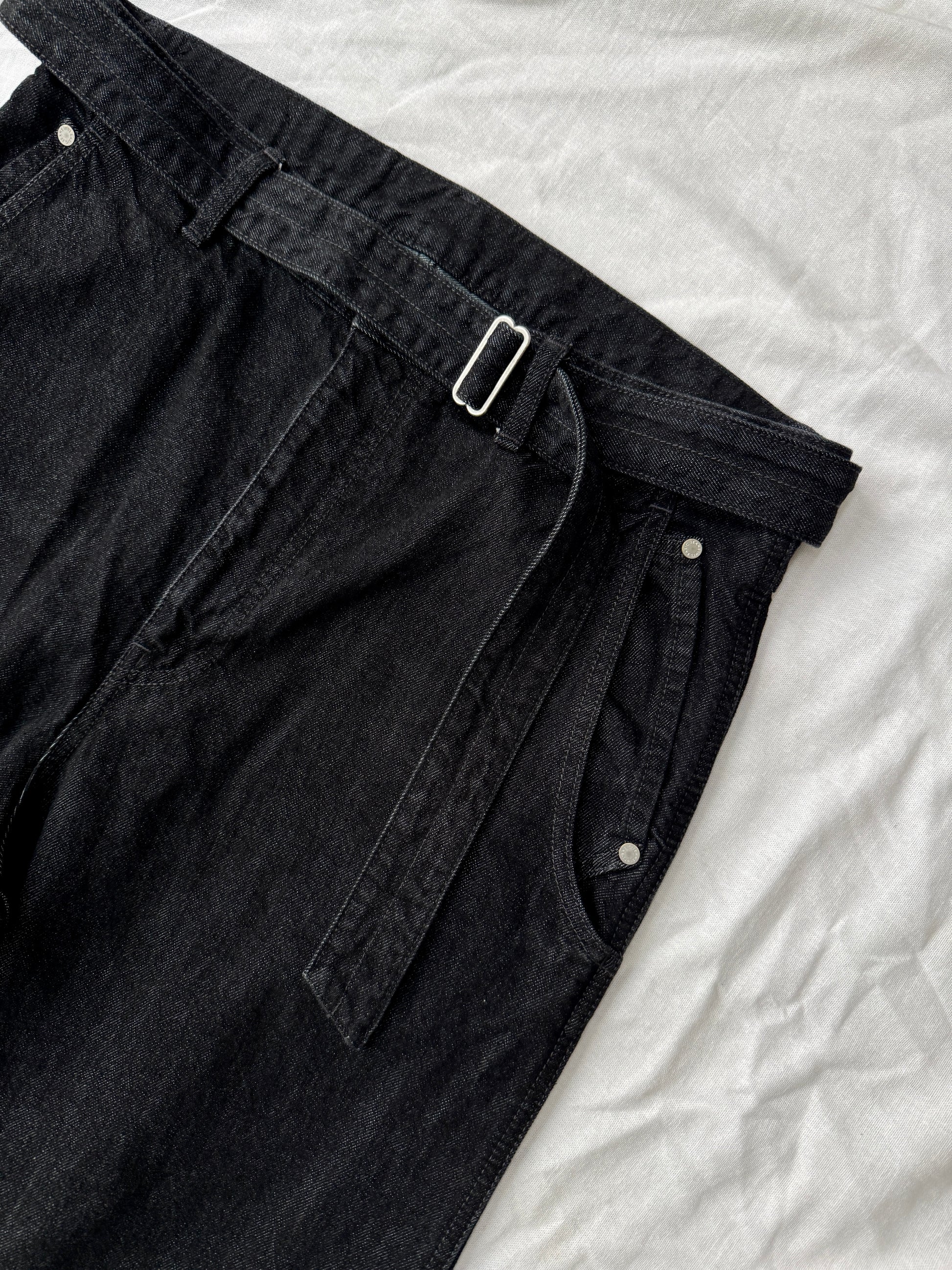 Public Tokyo Shiota Belted 12.5oz Denim Pants