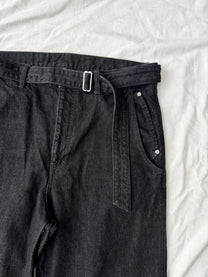 Public Tokyo Shiota Belted 12.5oz Denim Pants