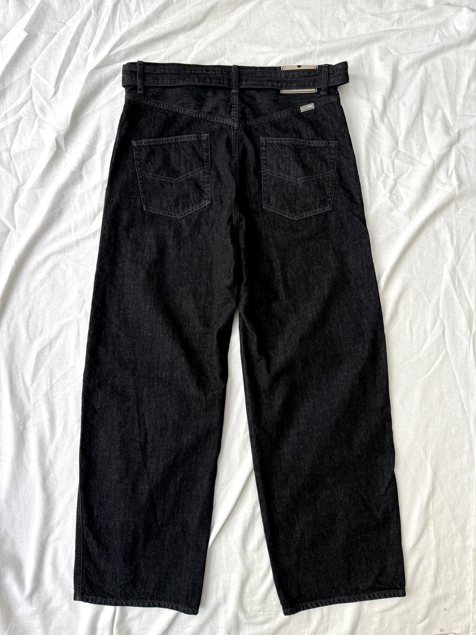 Public Tokyo Shiota Belted 12.5oz Denim Pants