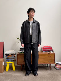 Beams Sheep Skin Leather Jacket
