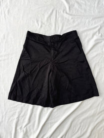 Comme des Garcons Star Boiled Polyester Wide Shorts