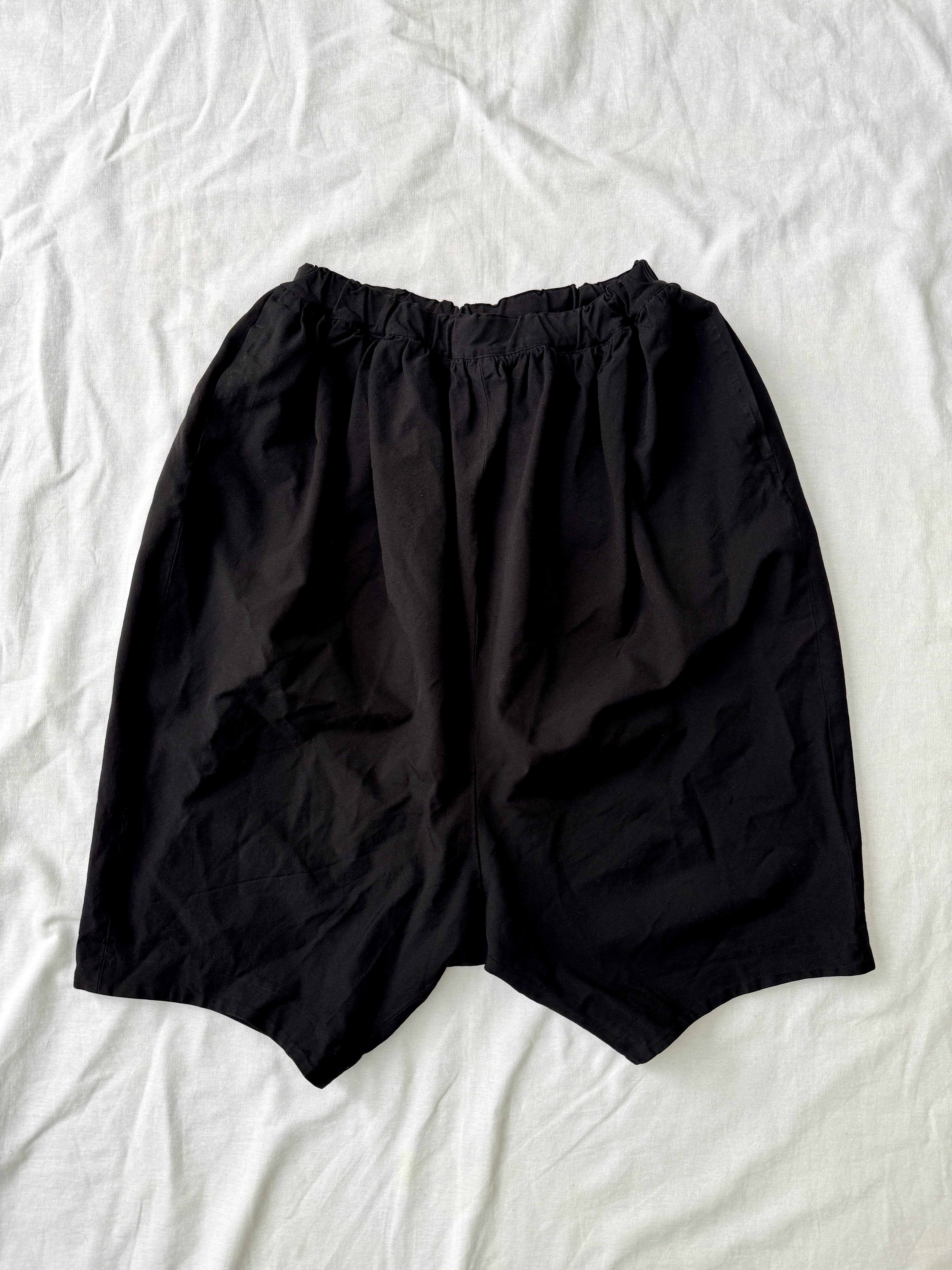 Comme des Garcons BLACK Boiled Polyester Shorts – SĀN ARCHIVE GOODS