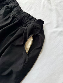 Comme des Garcons BLACK Boiled Polyester Shorts